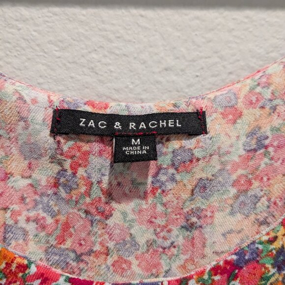 Zac & Rachel Sleeveless Tiered Top - Medium - Picture 6 of 6